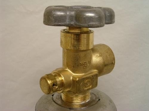80 cu/ft 75% Argon 25% CO2 Welding Gas Cylinder Tank CGA 580 – FULL - Image 3