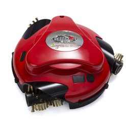 Alternative view of Grillbot BUN3:RED Automatic Outdoor Grill Cleaning Robot with Carry Case, Red