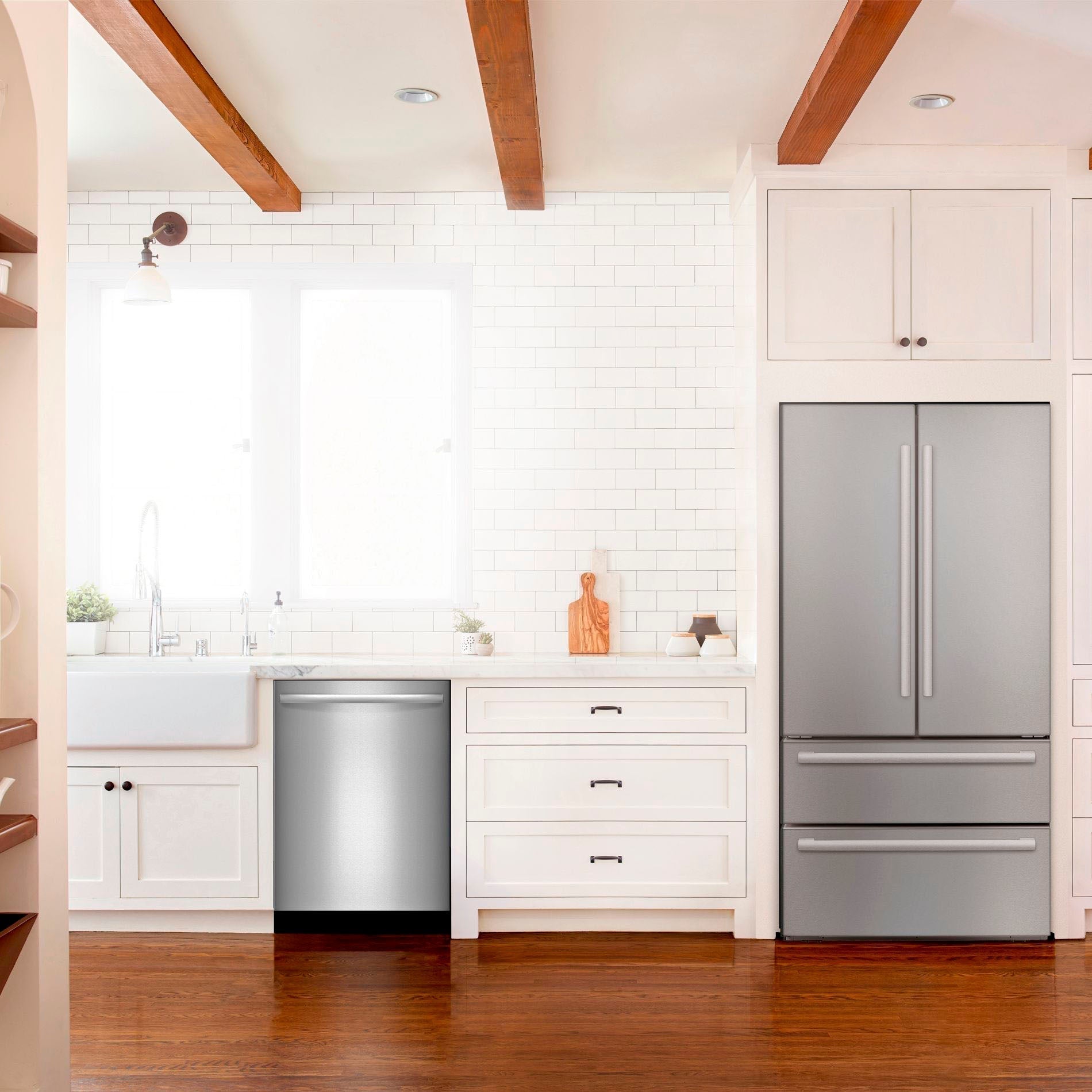 Bosch – 800 Series 24 Top Control Built-In Dishwasher with CrystalDry, Stainless Steel Tub, 3rd Rack, 40 dBa – Stainless steel - Image 9