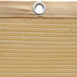 Alternative view of Shatex 90% Shade Fabric Sun Shade Cloth Taped Edge with Grommets Sun-Block Mesh Shade for Pergola Cover Canopy 12?? x 20??, Wheat, 12 Bungee Balls