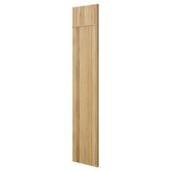 Hampton Bay 0.5x84x24 in. Refrigerator End Panel Kit in Natural Hickory KAREP-NHK