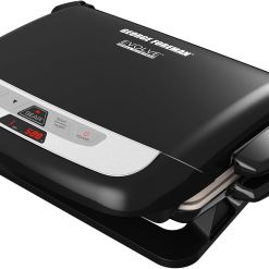 Alternative view of George Foreman GRP4842MB Multi-Plate Evolve Grill, (Ceramic Grilling Plates, and Waffle Plates Included), Black