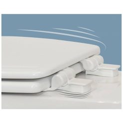 Alternative view of Church White Elongated Slow-Close Toilet Seat | 1748SLOW 000