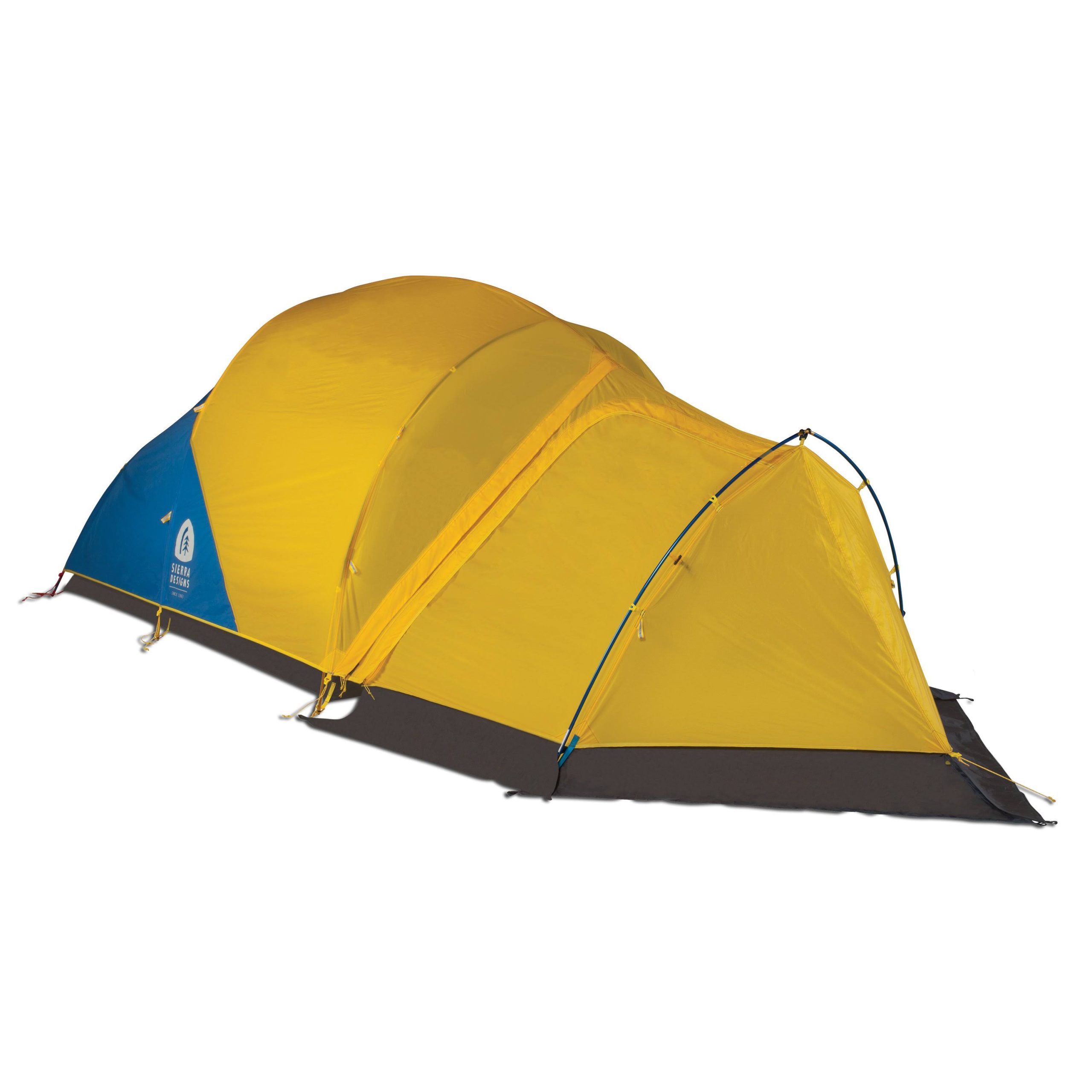 Sierra Designs Convert 2 Tent – 2 Person 4 Seasons-Yellow/Blue